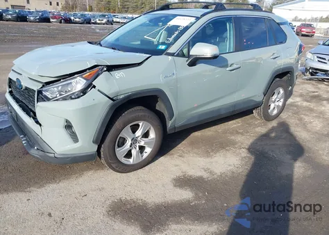 2021 Toyota Rav4 Hybrid Xle z USA, uszkodzony, nr VIN 4T3RWRFV8MU029972